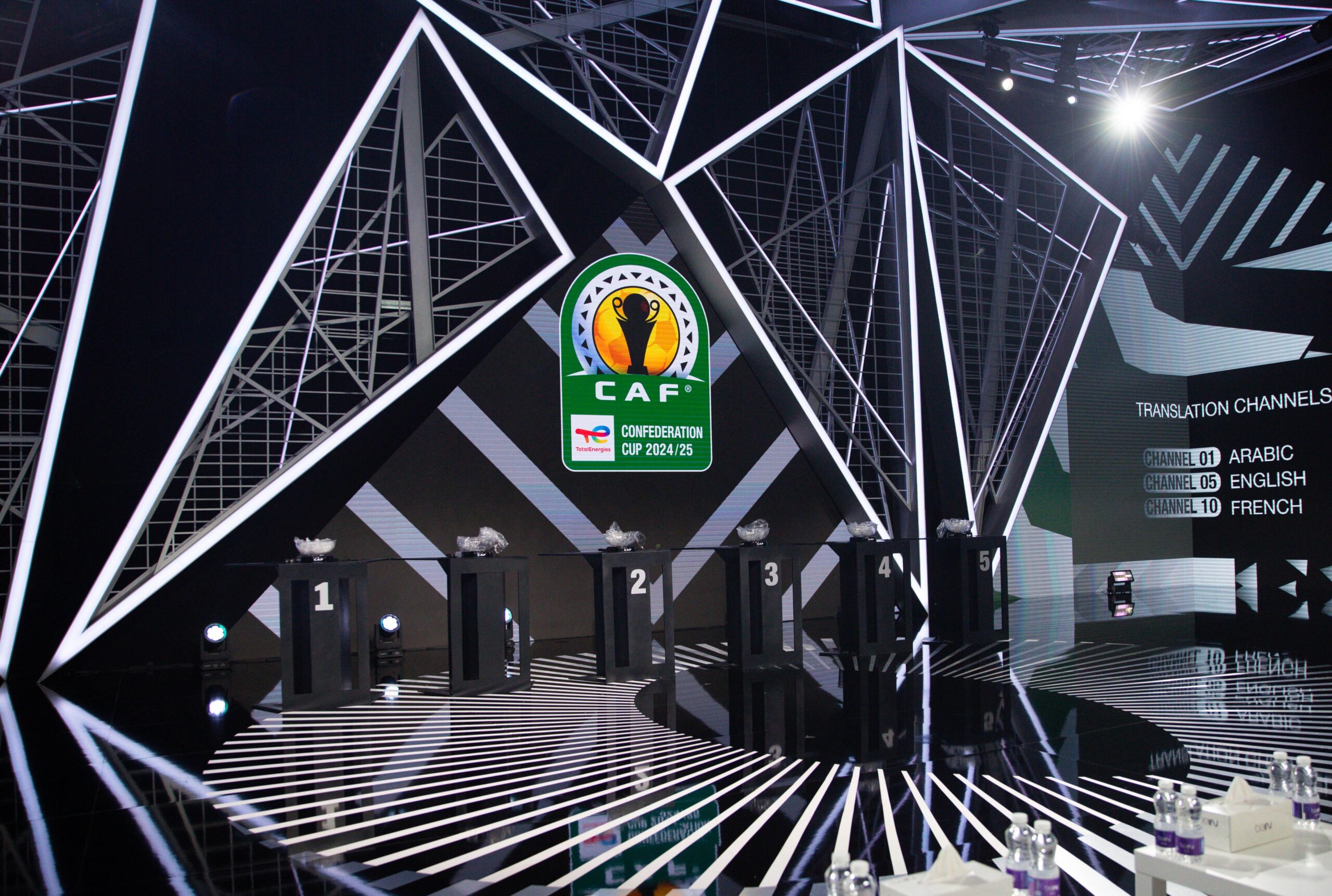 CAF Confederation Cup quarterfinal and semifinal draw results announced in Doha