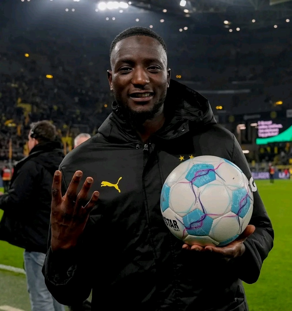 Dortmund star Serhou Guirassy expresses elation after four-goal performance against Union Berlin