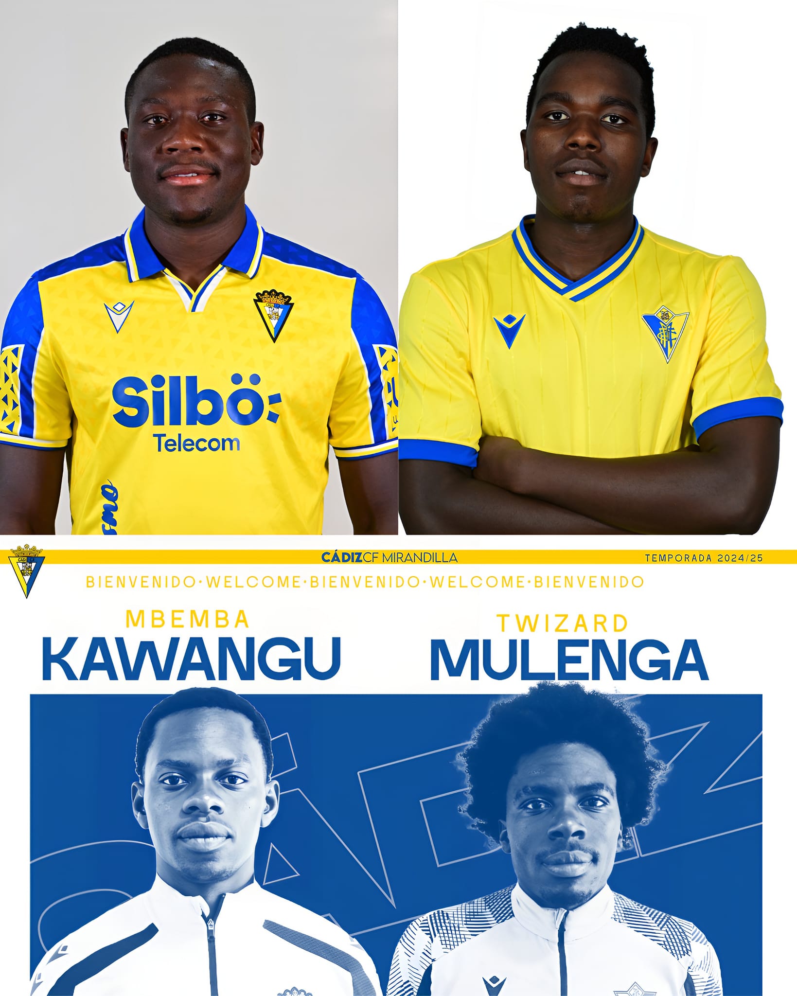 Zambian youngsters sign for Spanish side Cadiz