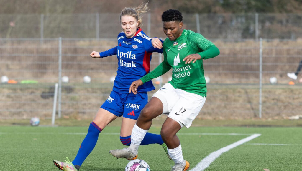 Joy Omewa hat-trick leads Fortuna Hjorring to victory