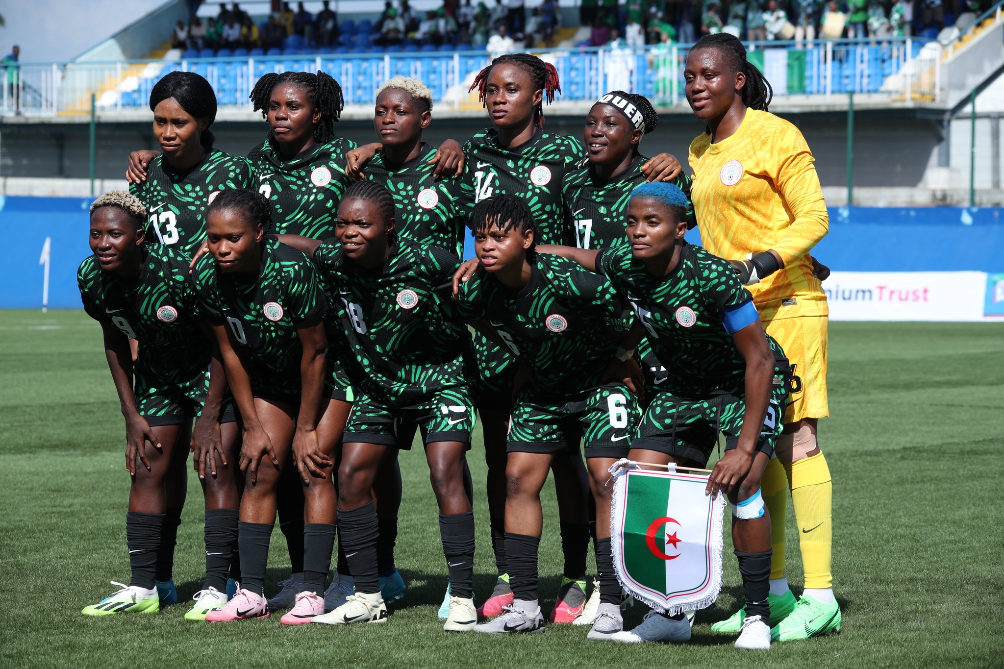 Nigeria’s Super Falcons set friendly date with Portugal