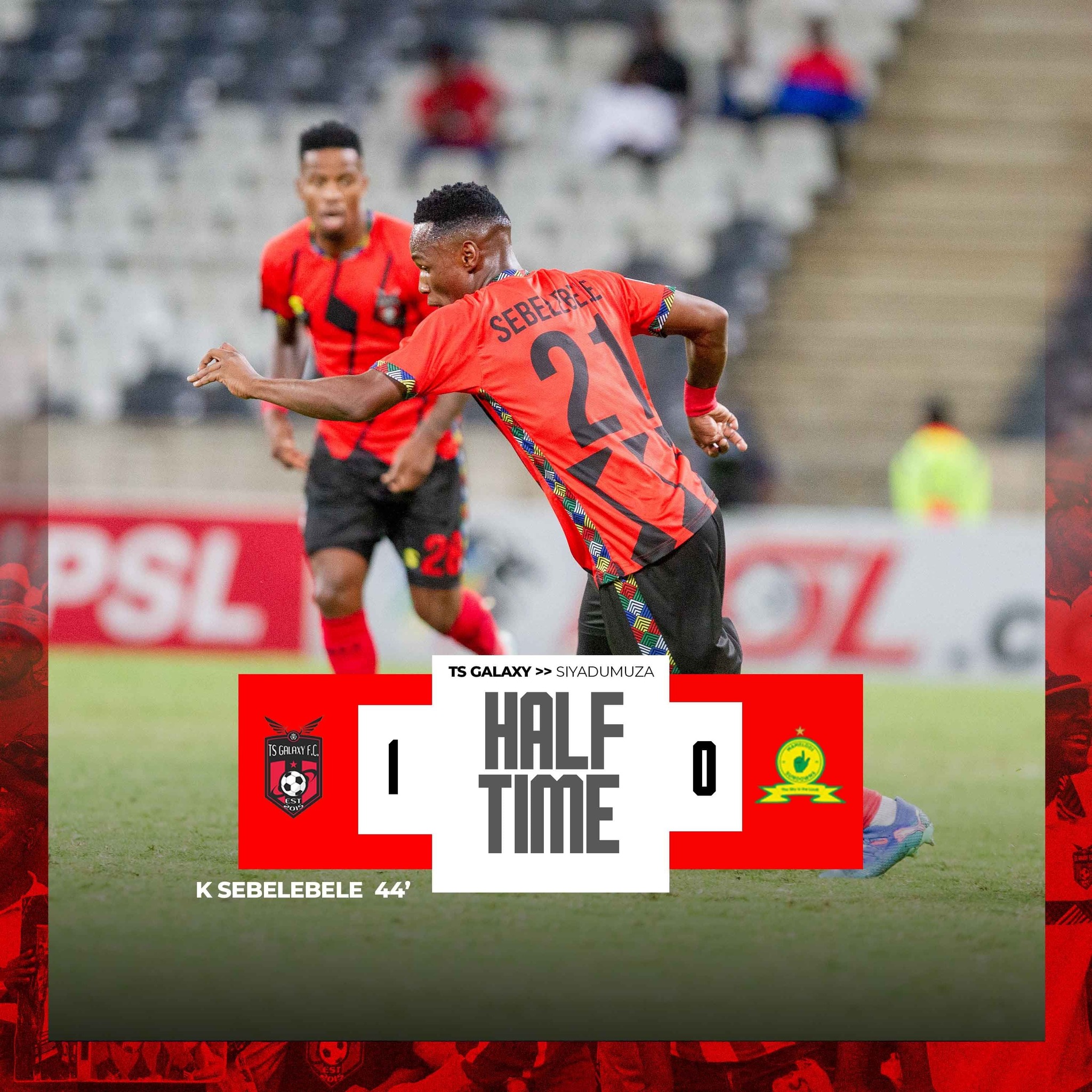 Betway Premiership: TS Galaxy upset flat Sundowns