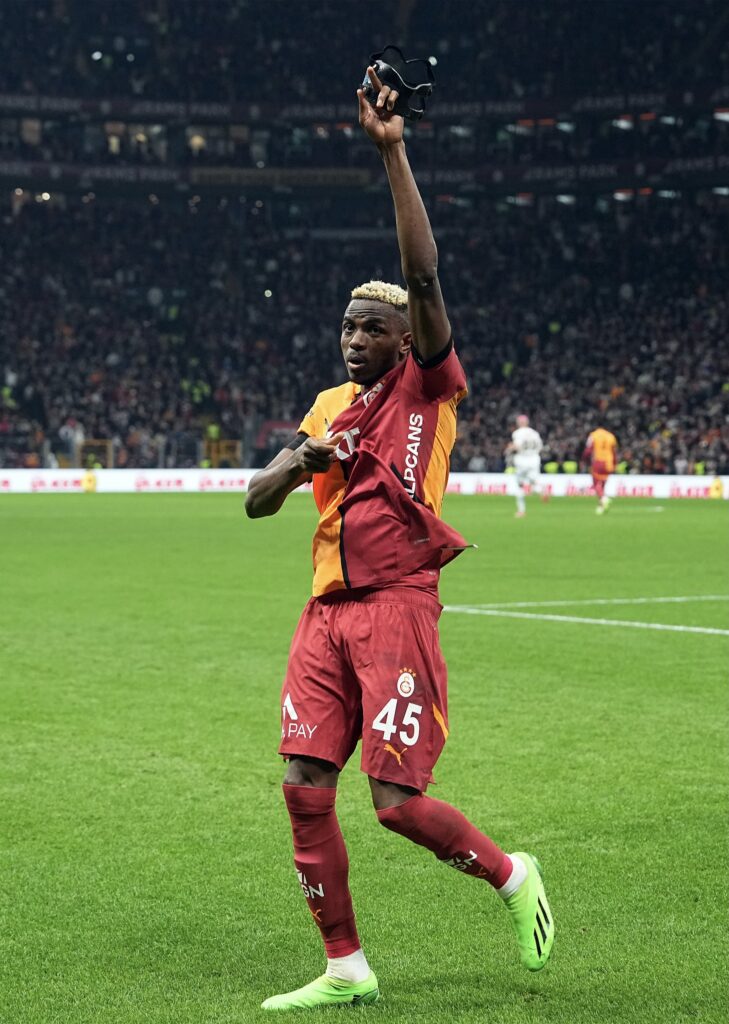 Nigeria star Osimhen on target again as Galatasaray edge out Konyaspor