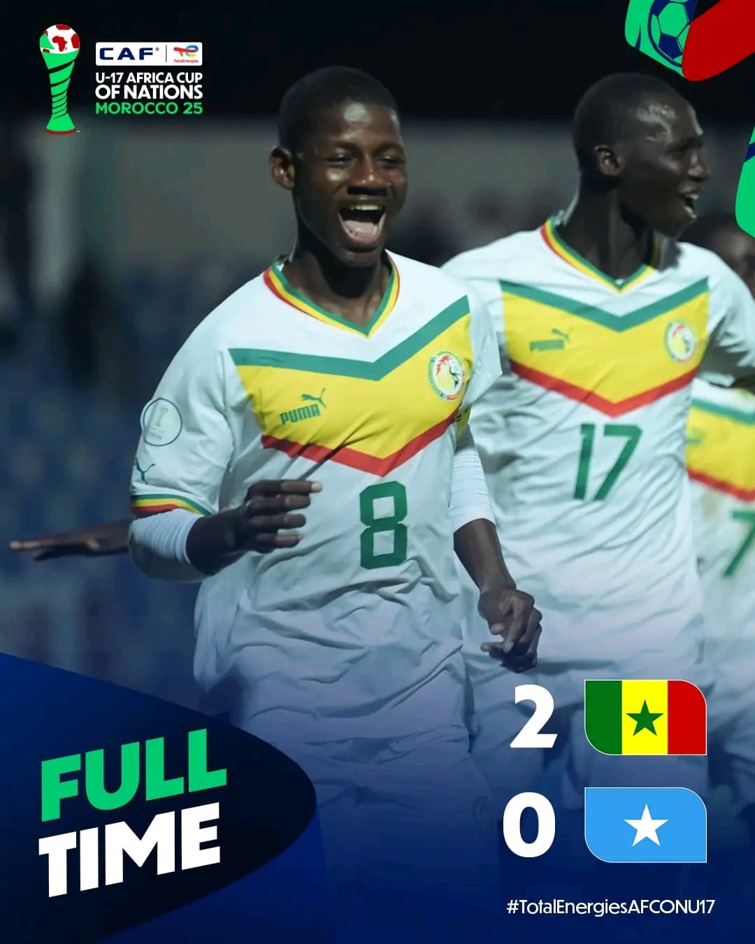 U-17 AFCON: Senegal progress but attacking woes persist