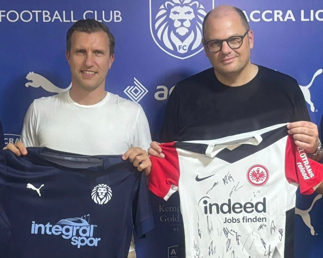 Ghana Premier League: Accra Lions sign partnership deal with Bundesliga side Frankfurt