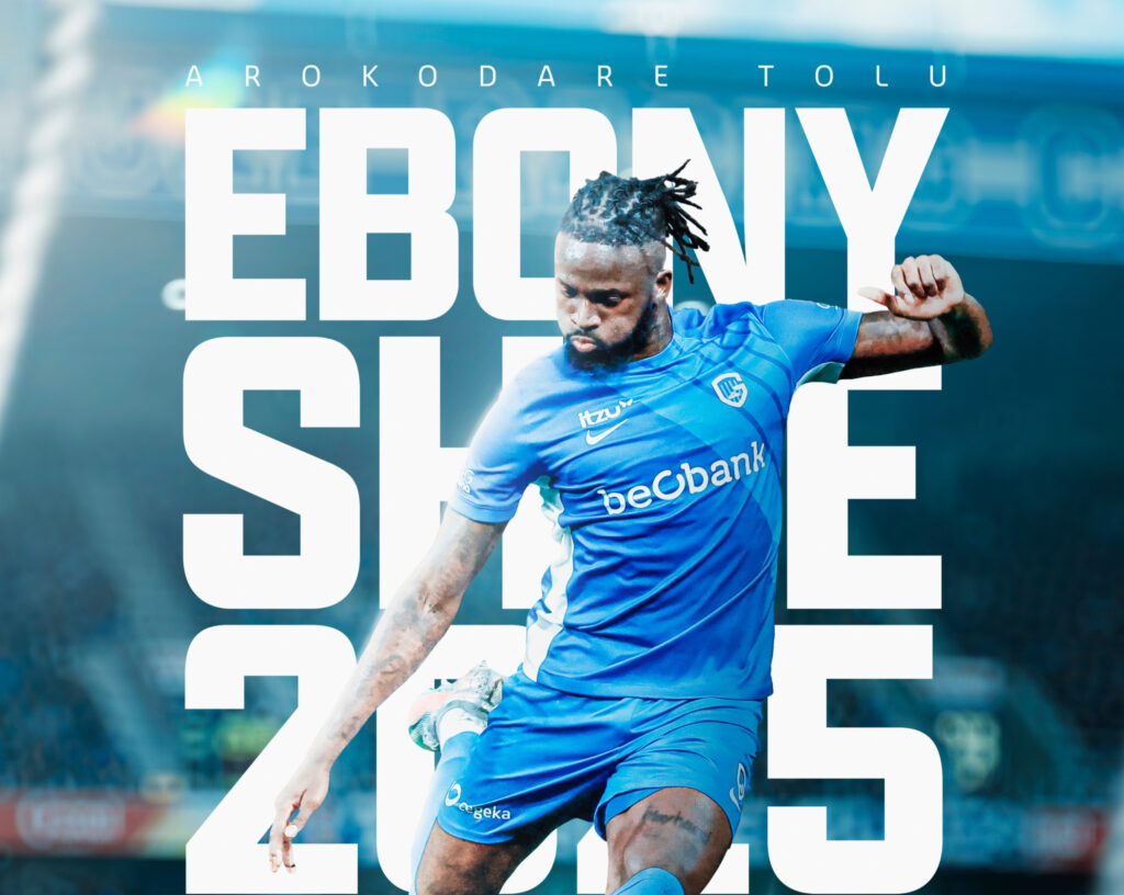 Nigeria and Genk striker Tolu Arokodare wins Belgium’s Ebony Shoe