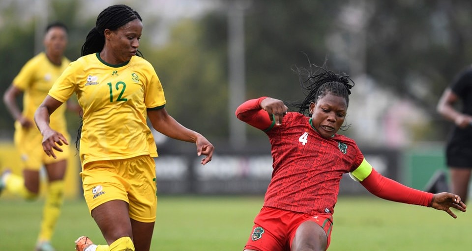 International Friendly: Banyana Banyana fight back to complete double over Malawi