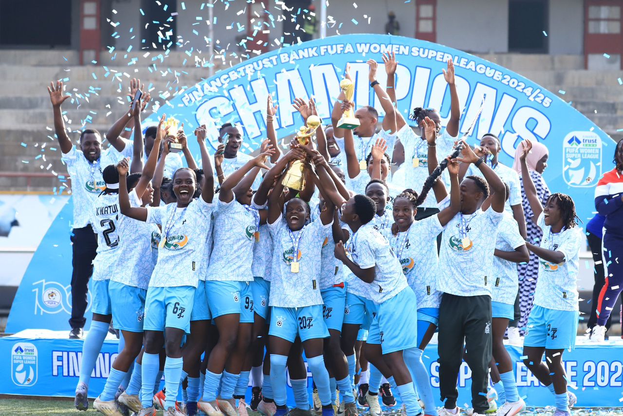 Kampala Queens officially crowned 2024/25 FUFA Women Super League champions