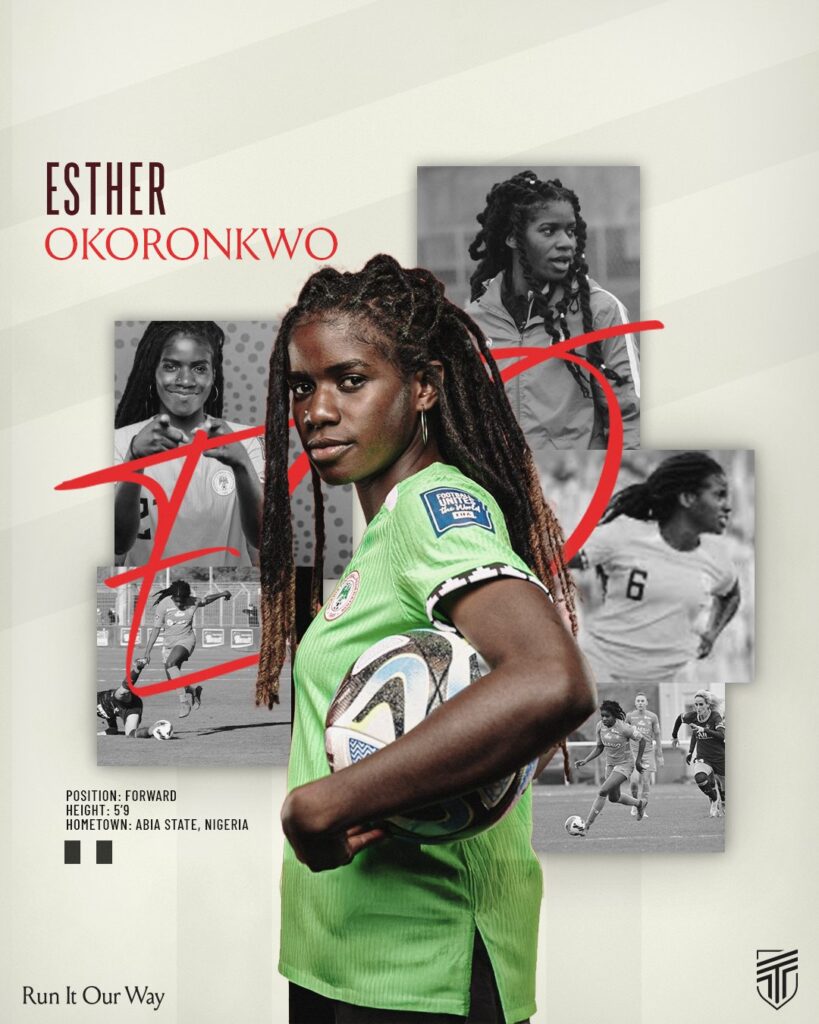 Esther Okoronkwo: “I’m eager to contribute to the success of AFC Toronto”