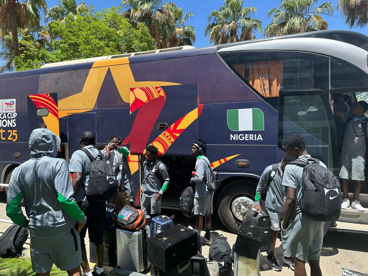 Flying Eagles arrive in Abuja after U-20 AFCON third place finish