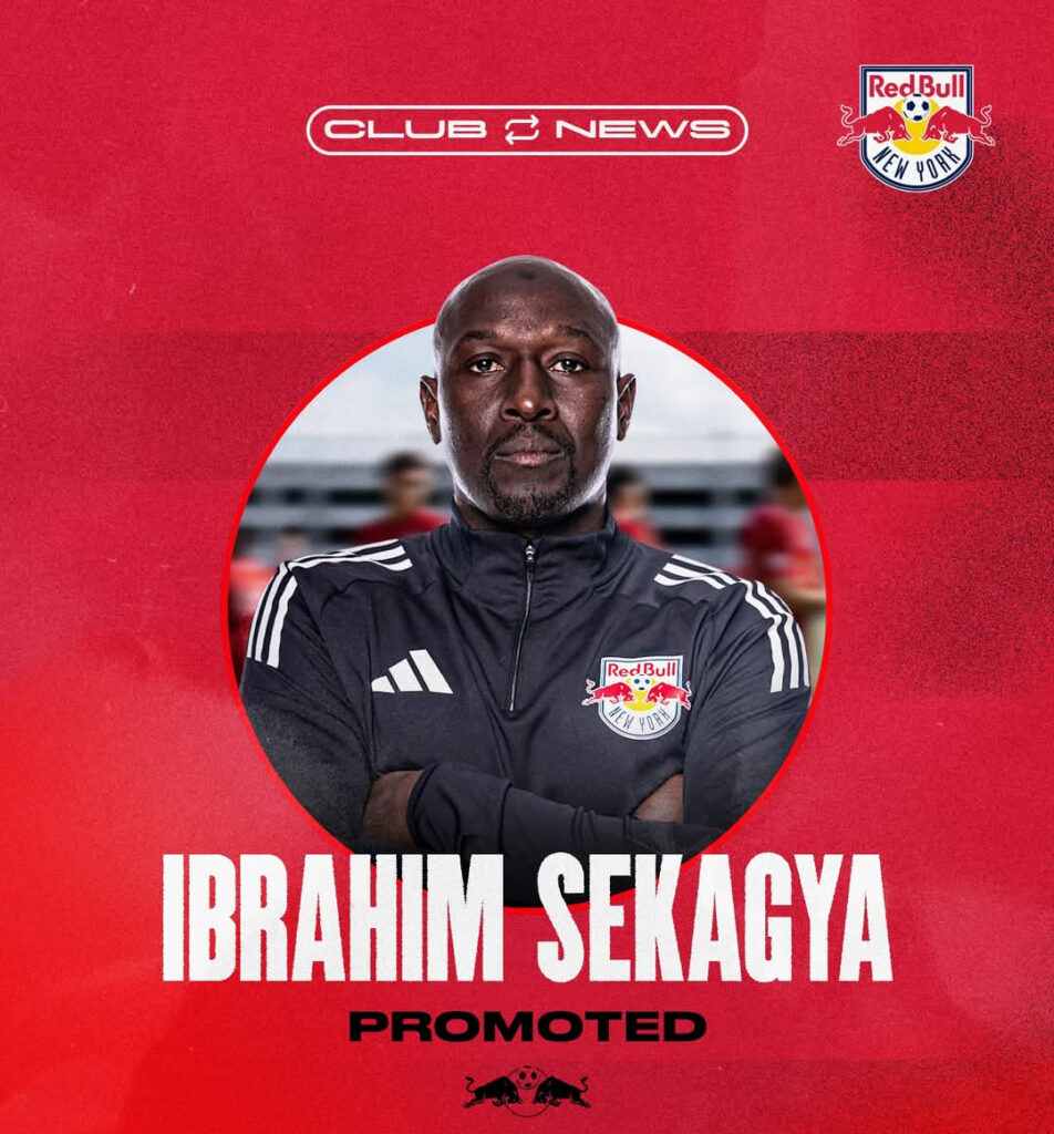 Uganda’s Ibrahim Sekagya earns promotion to first team assistant at New York Red bulls