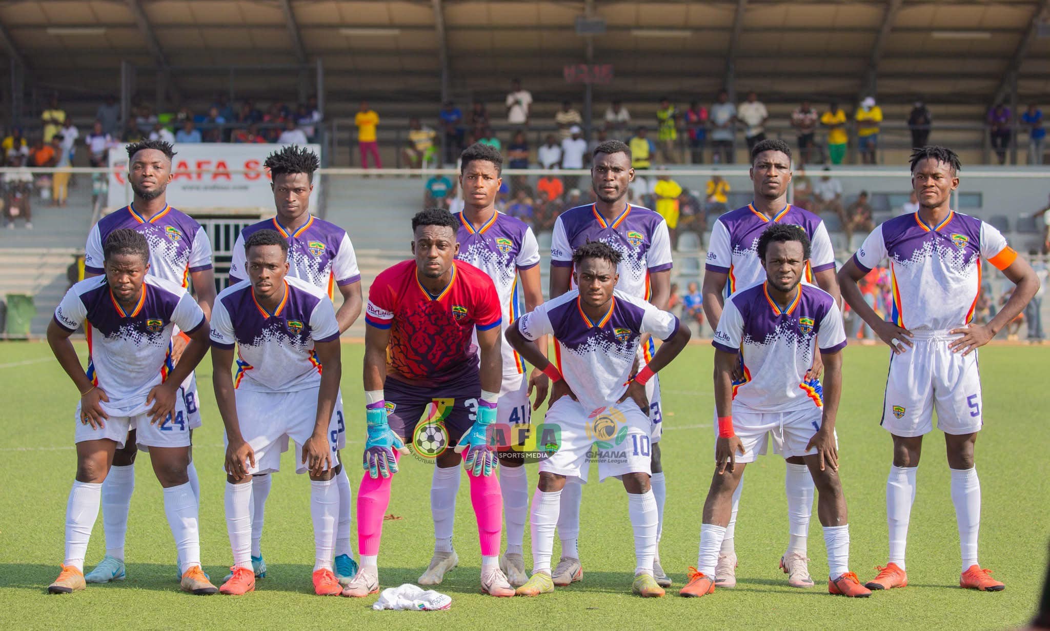 Ghana Premier League: 10-man Hearts of Oak squeeze three points out of Legon Cities