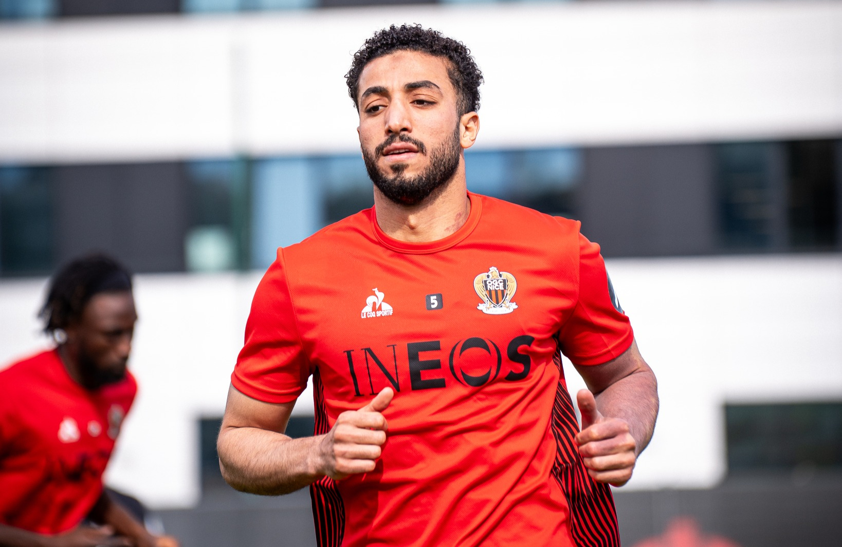 Mohamed Abdelmonem receives support from father after long-term injury
