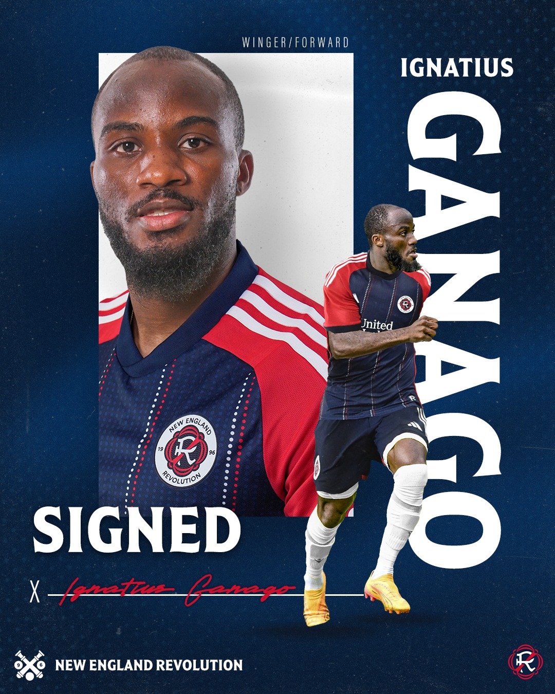 Cameroon forward Ignatius Ganago joins New England Revolution on loan