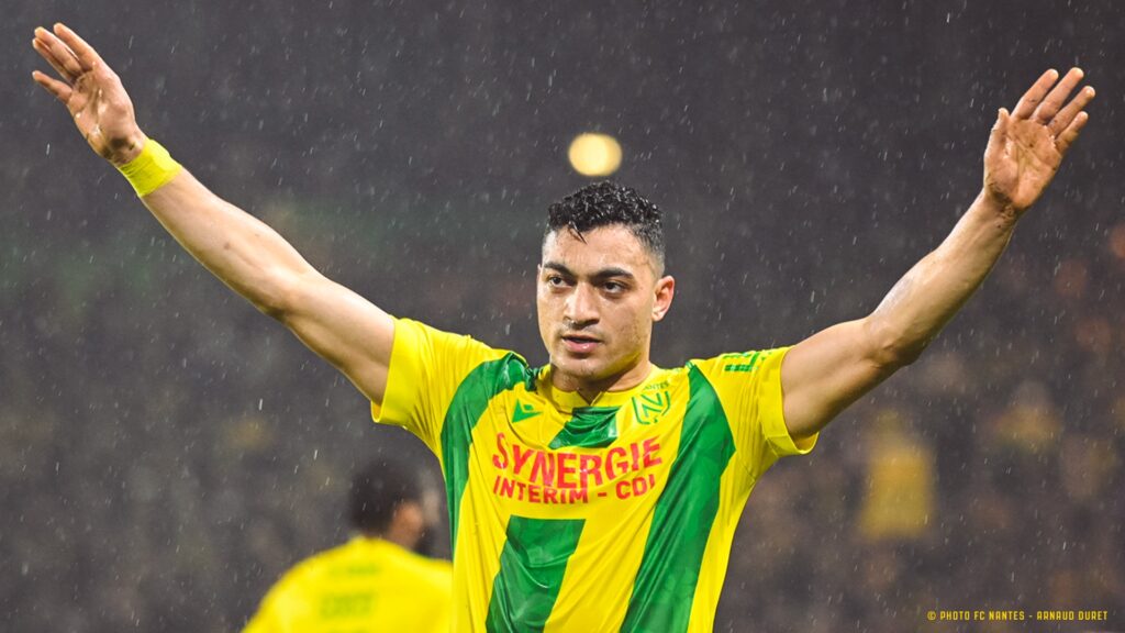 Nuamah and Mostafa Mohamed strike in Ligue 1 draw between Lyon and Nantes