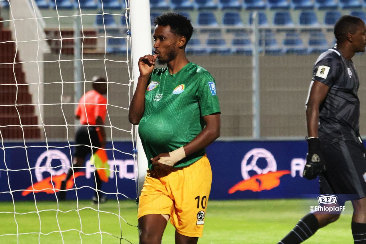Ethiopia star forward Nassir delighted with hat-trick against Djibouti