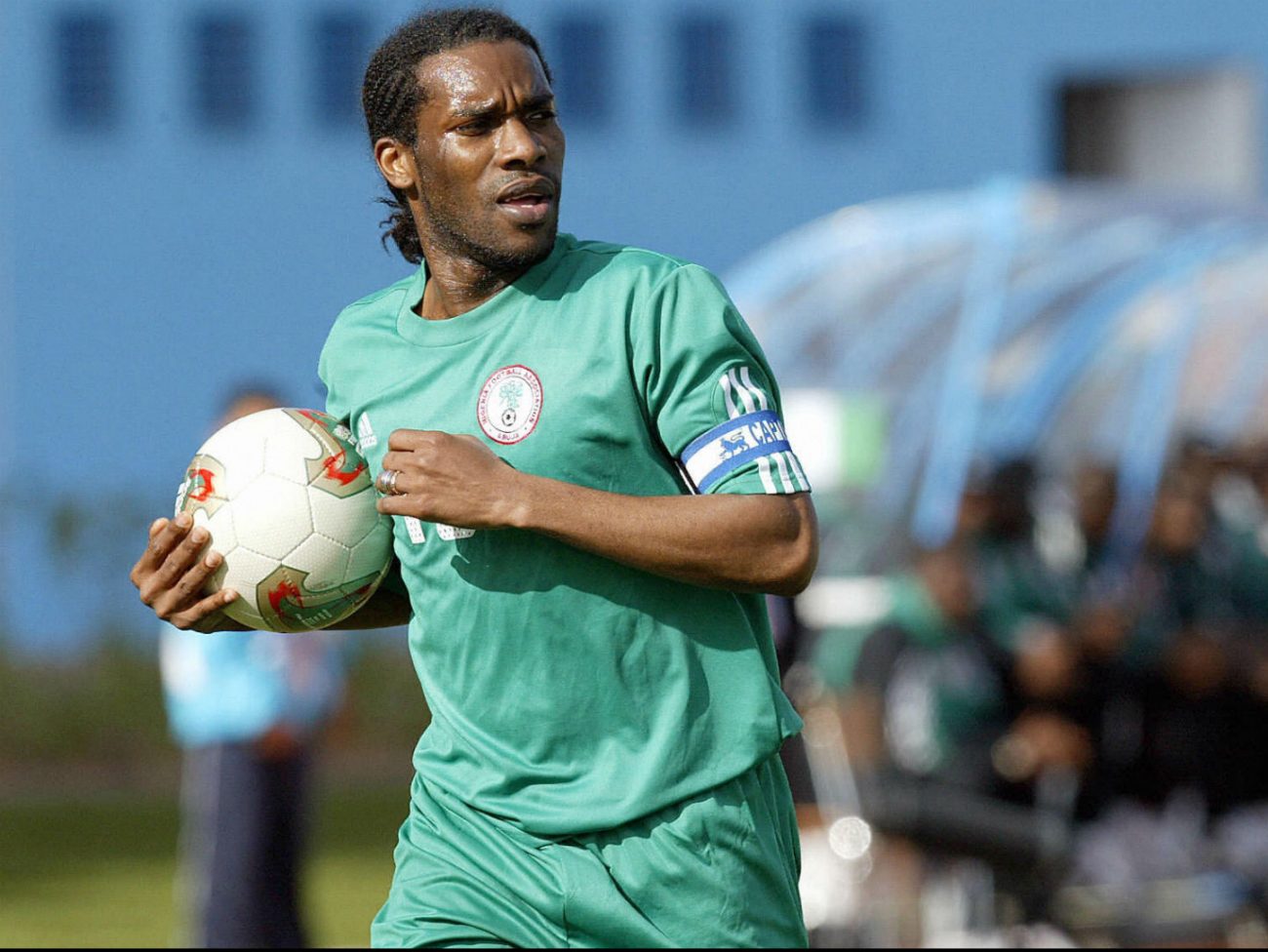Nigeria legend Okocha warns NFF over interference in coach Eric Chelle’s work