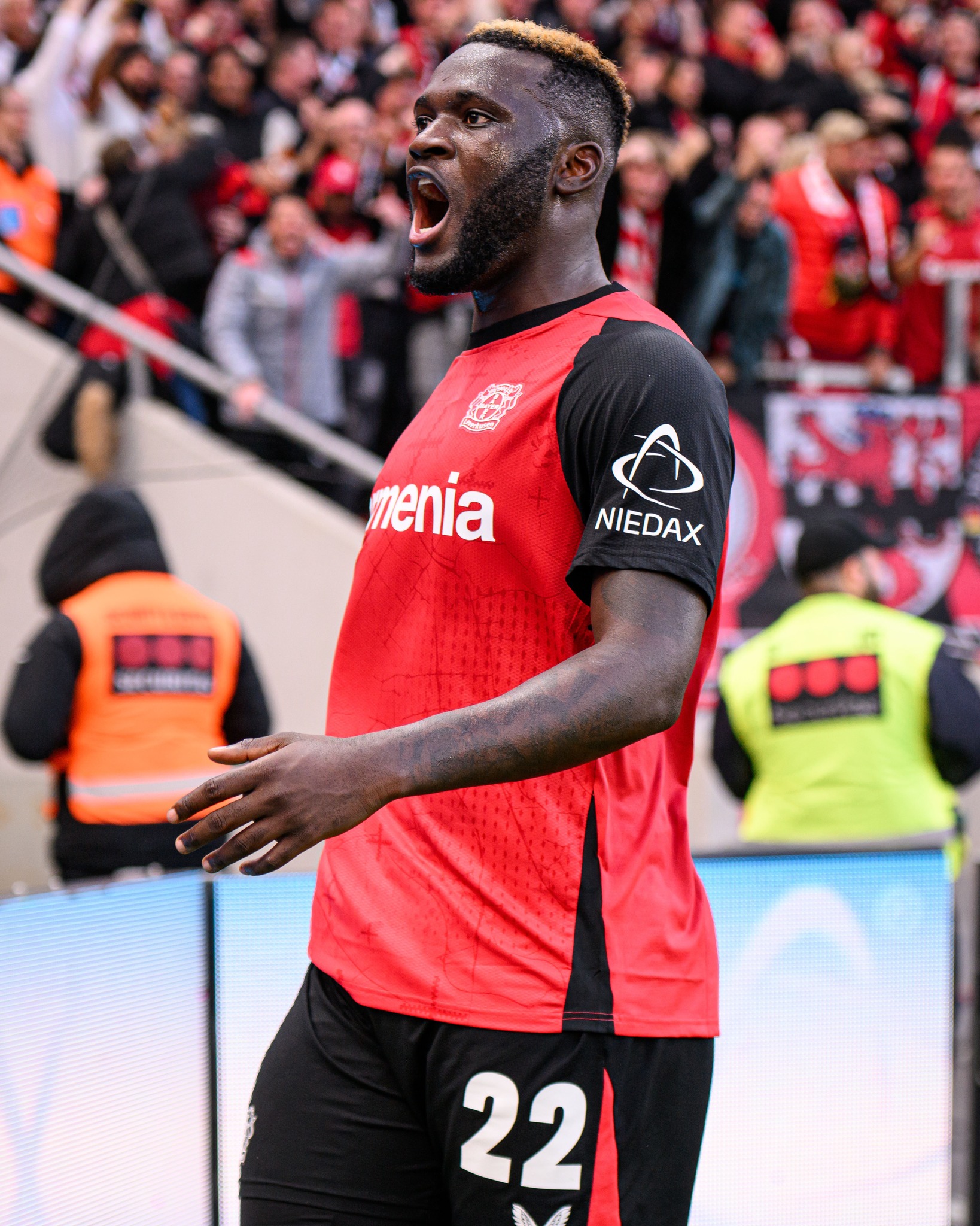 Victor Boniface ‘loves playing for Bayer Leverkusen’, says agent