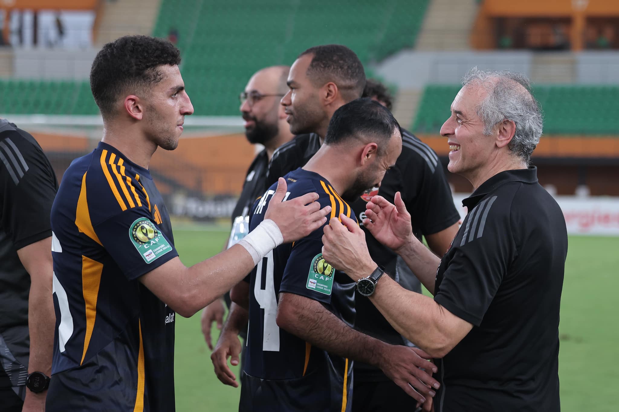 Al Ahly star Emam Ashour and coach Marcel Koller speak after victory over Stade d’Abidjan