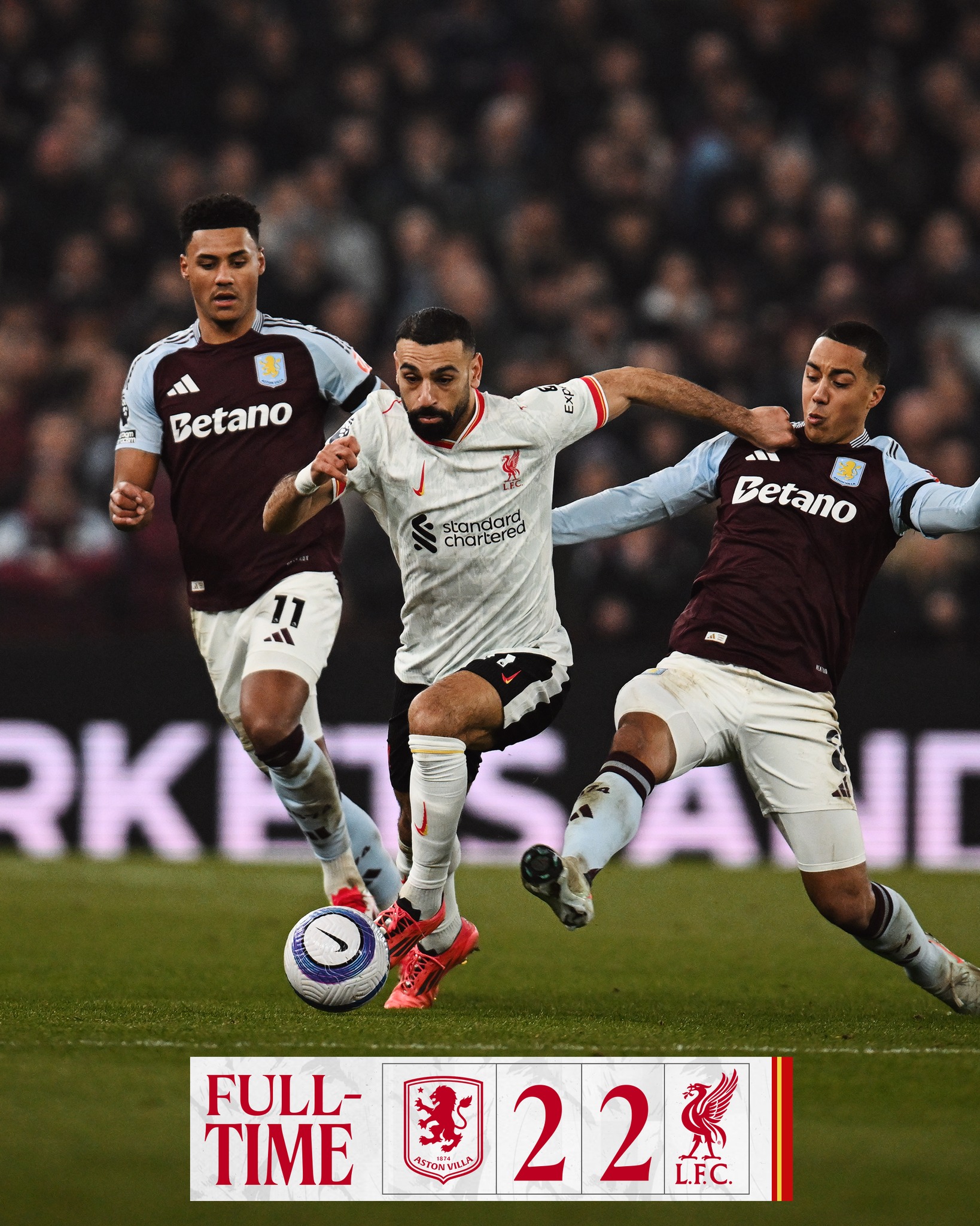 ‘Salah on a mission this season’ – Liverpool’s Slot after Aston Villa draw