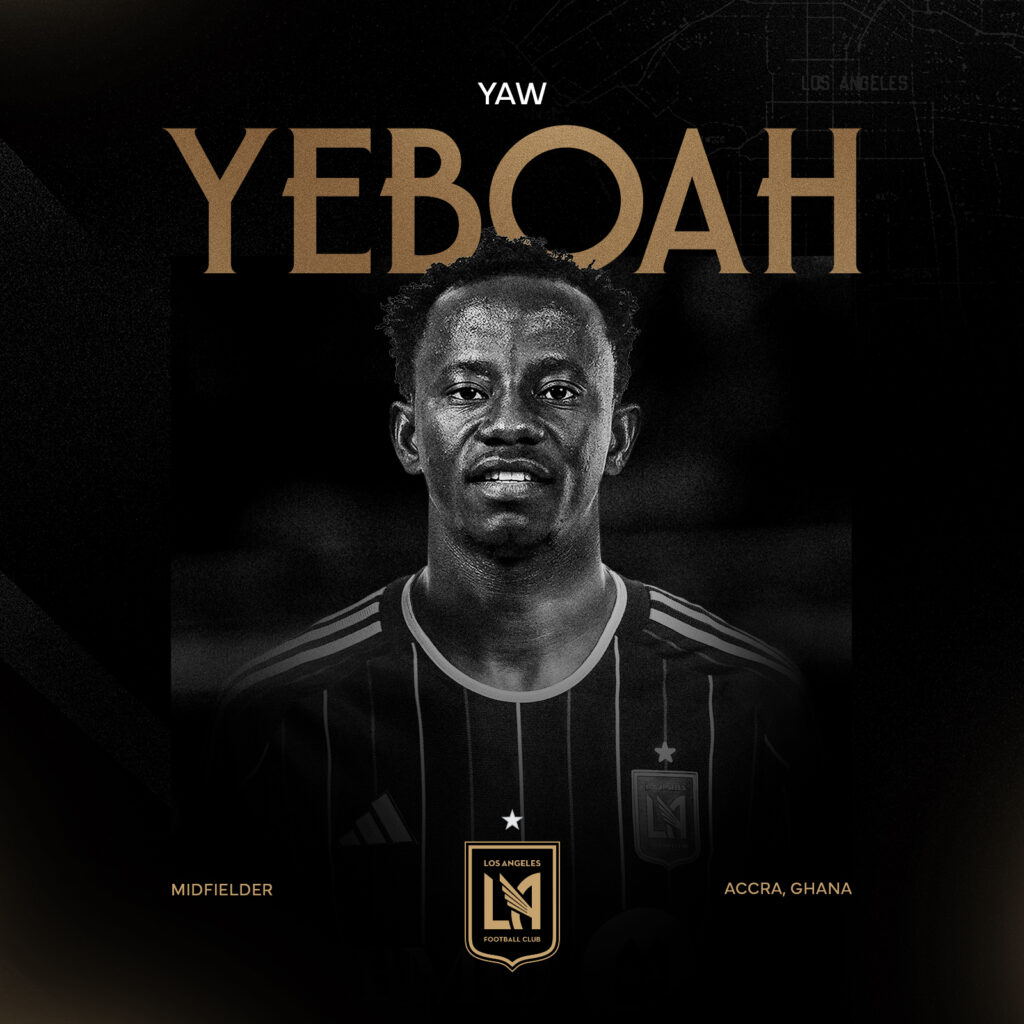 Yaw Yeboah stays in MLS after free agent signs for Los Angeles FC