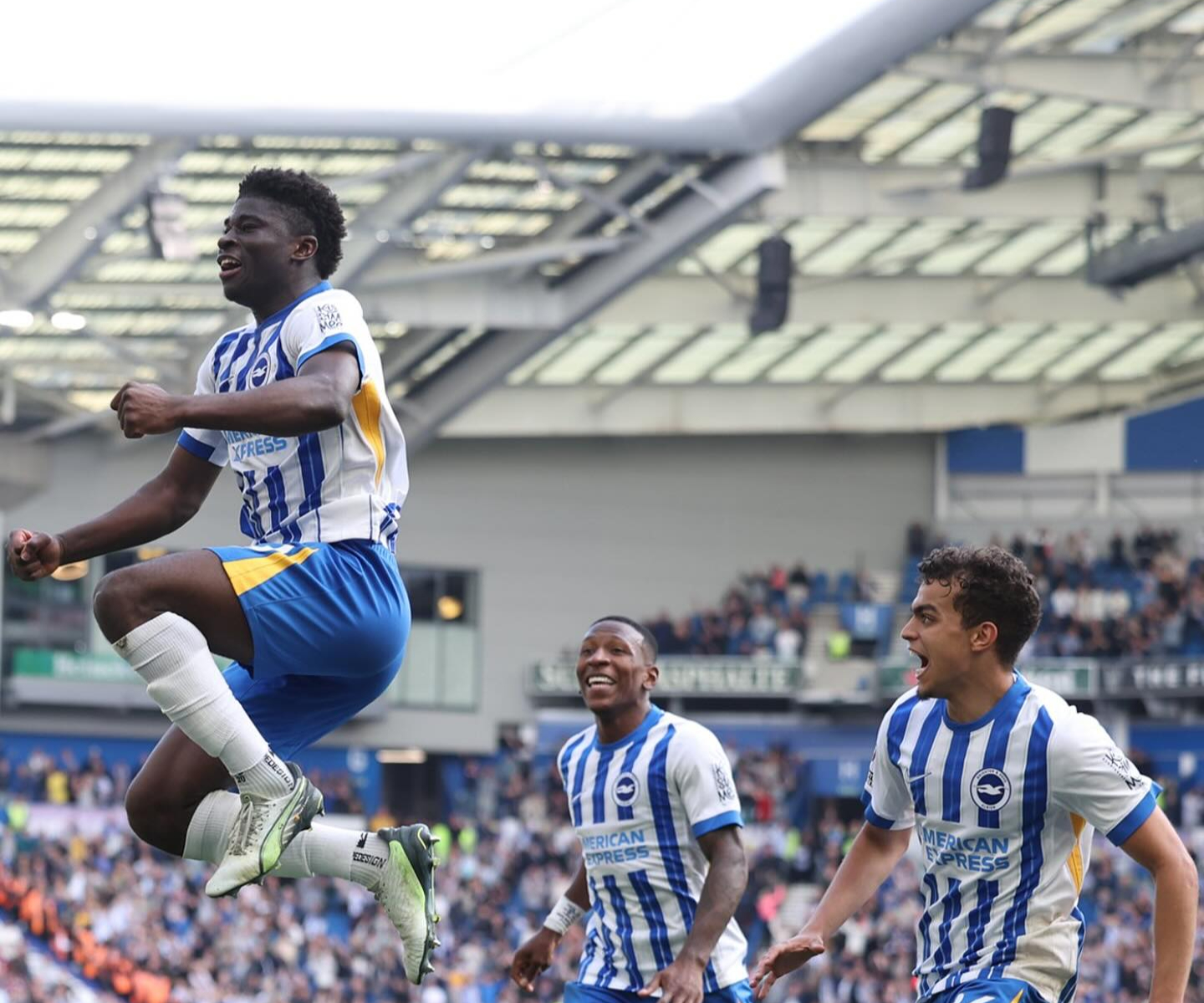 Premier League: Baleba completes dramatic Brighton comeback against Kudus’ West ham