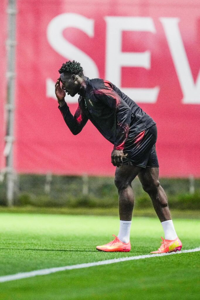 Sevilla dealt a huge injury blow as Akor Adams is sidelined