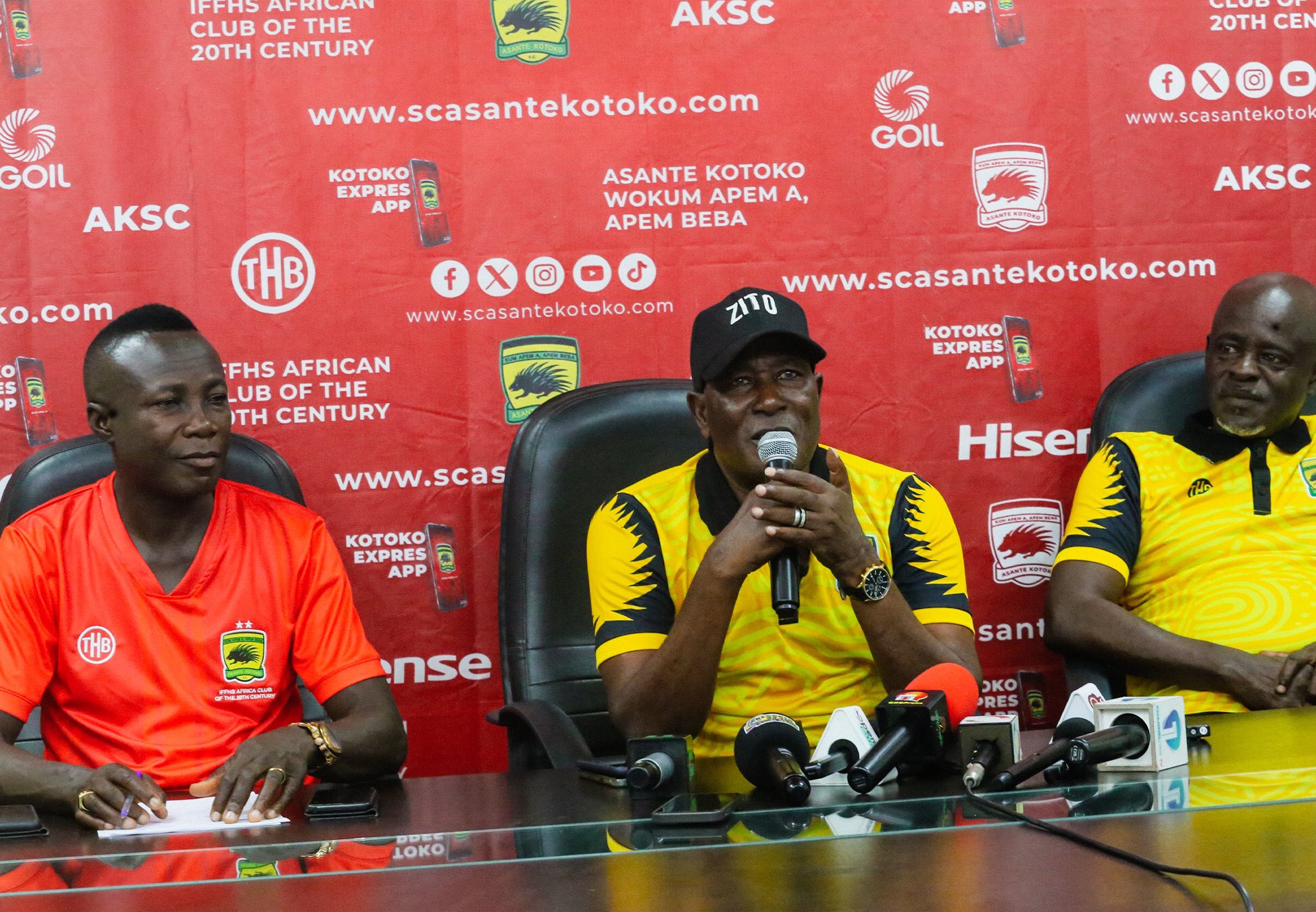 Ghana Premier League: Interim Kotoko coach Karim Zito reacts to difficult title chase