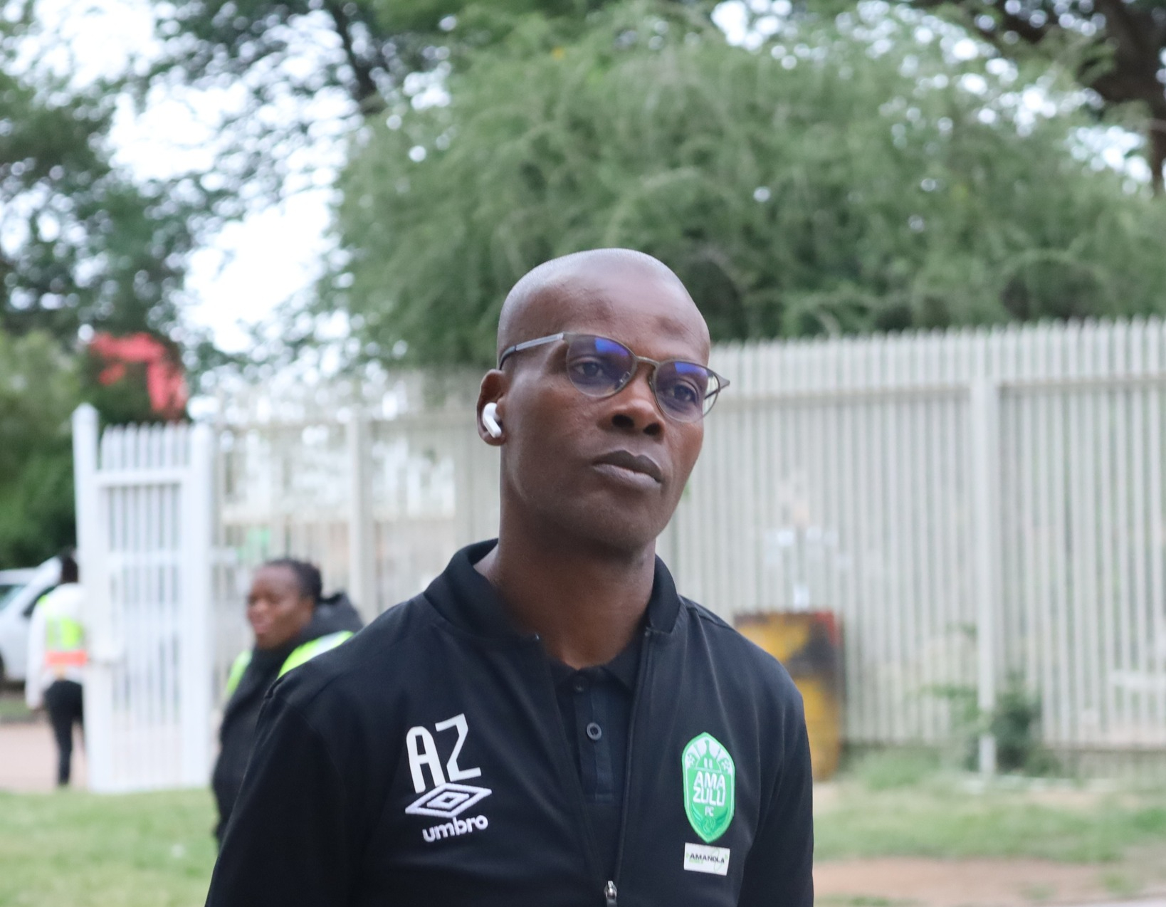 AmaZulu coach Arthur Zwane reacts to contract extension