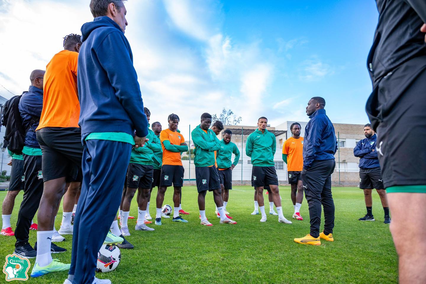 The Elephants in training in Rabat: Final adjustments before 2026 World Cup qualifying