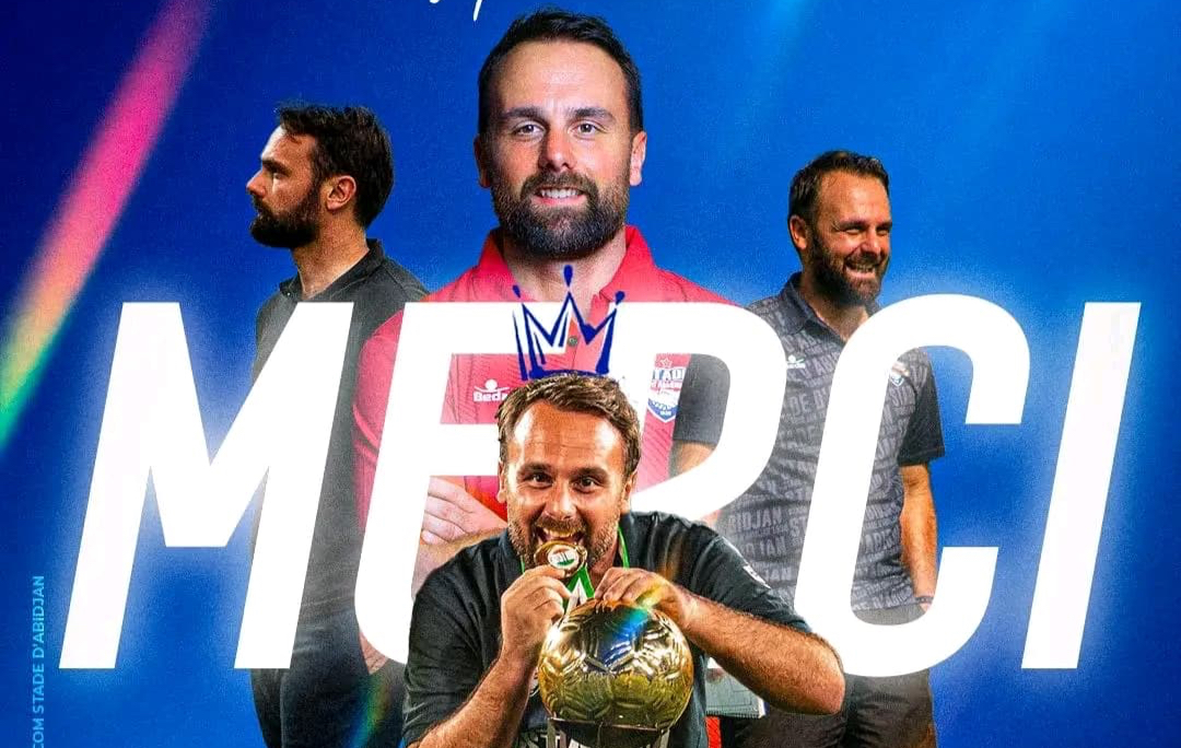 Alexandre Lafitte departs Stade Abidjan after historic title win