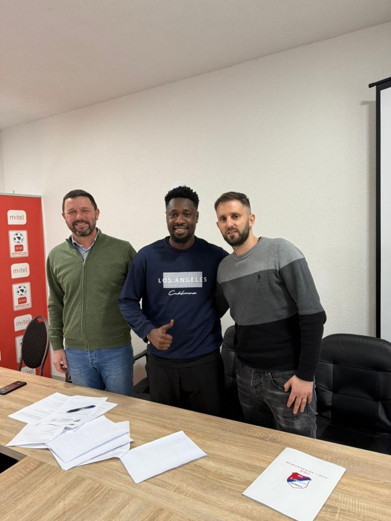 Ghana striker Richmond Boakye-Yiadom promises firesworks for new club Sloga Doboj