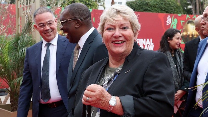 Forbes Africa decorates COSAFA Executive Director Sue Destombes