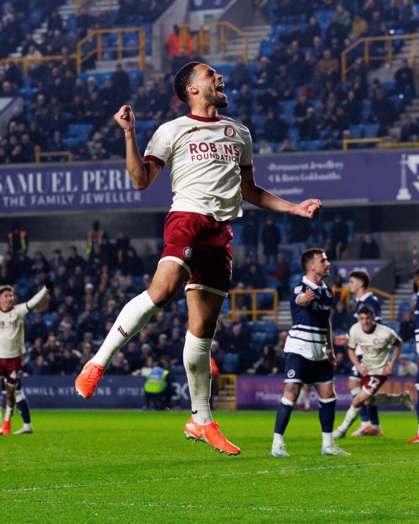 Kenyan prospect Zak Vyner opens account as Bristol City defeat Millwall