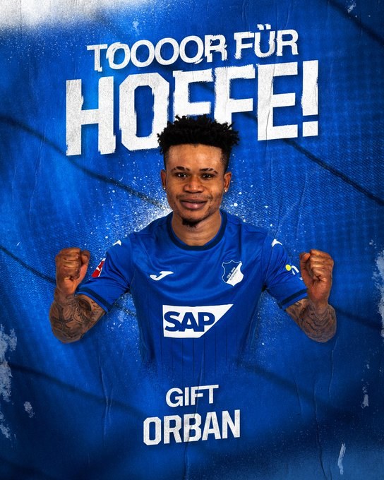 Gift Orban scores third of the season as Hoffenheim overcome Werder Bremen