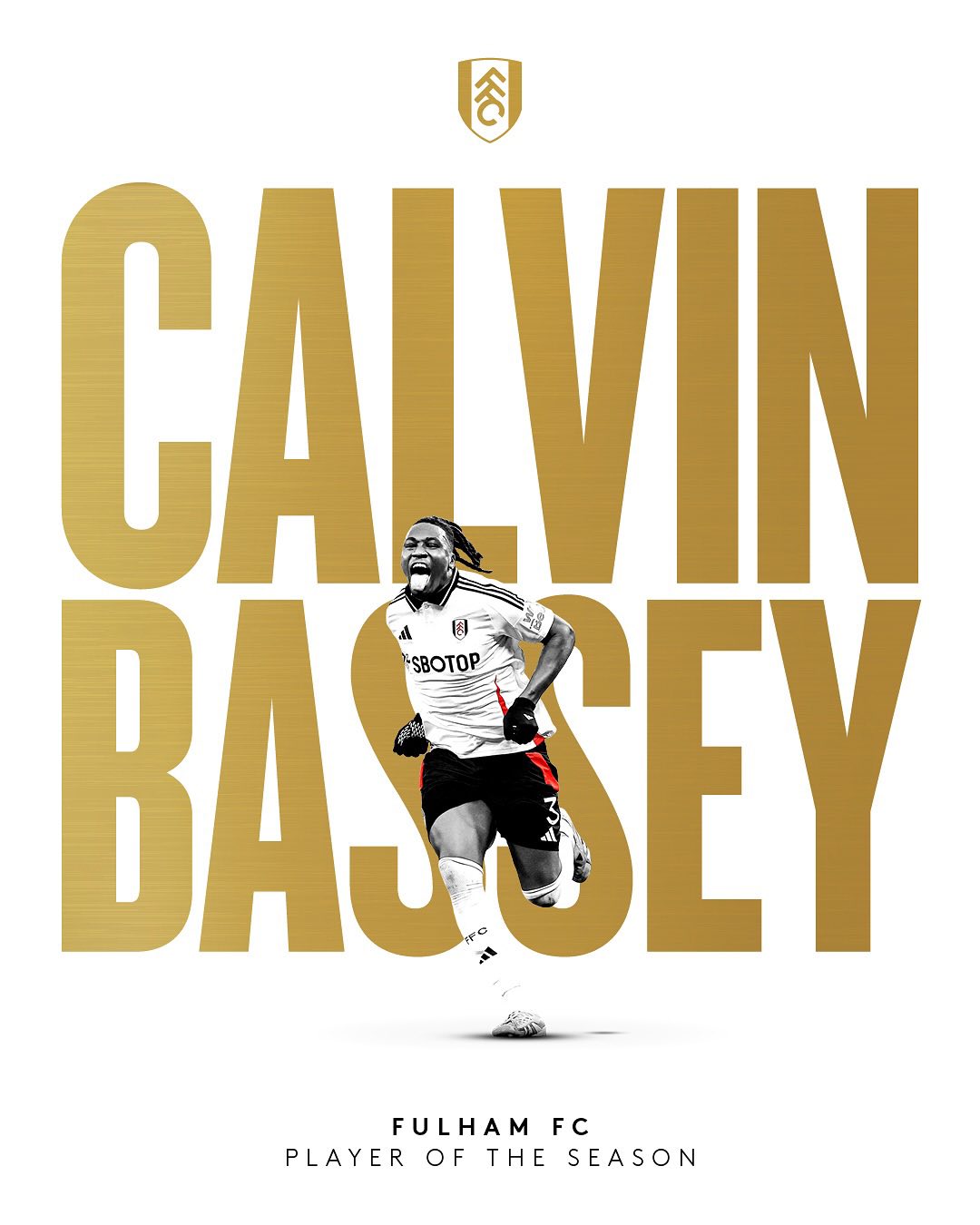 Nigeria defender Calvin Bassey named Fulham’s Player of the Season