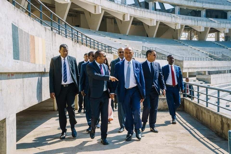 Adey Abeba Stadium construction handed back to a Chinese firm