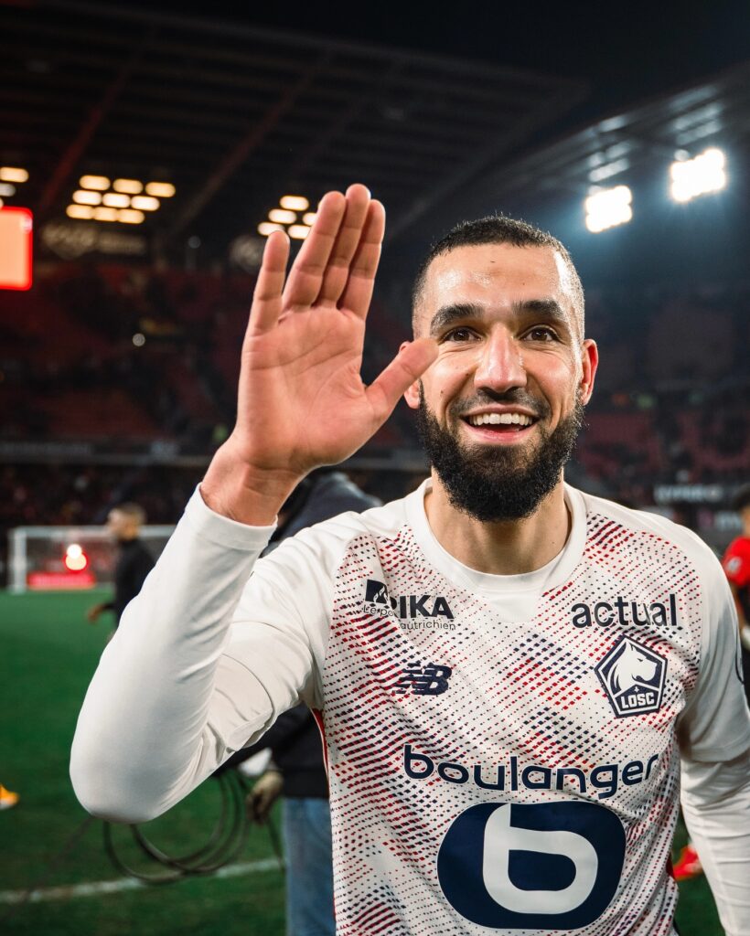 Nabil Bentaleb: Algeria midfielder scores for Lille on return from cardiac arrest