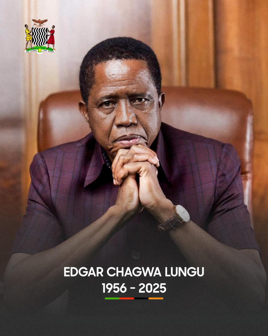 Kalusha Bwalya leads Zambia stars in mourning sixth president Edgar Lungu