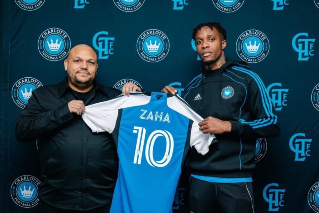 OFFICIAL: Wilfried Zaha signs for MLS outfit Charlotte FC from Galatasaray