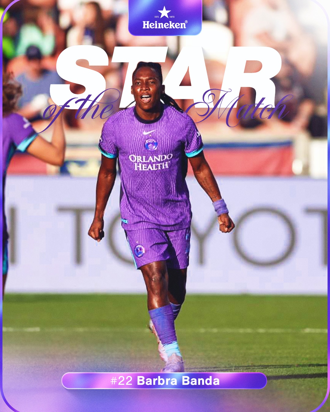 ‘She is a constant threat’ – Orlando Pride coach praises Barbra Banda after hat-trick