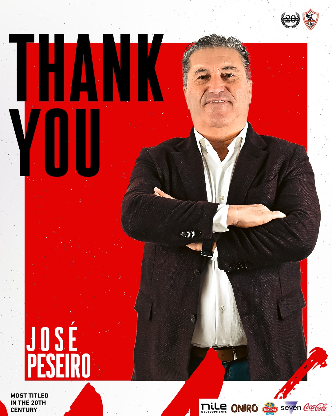 Egyptian giants Zamalek part ways with head coach José Peseiro