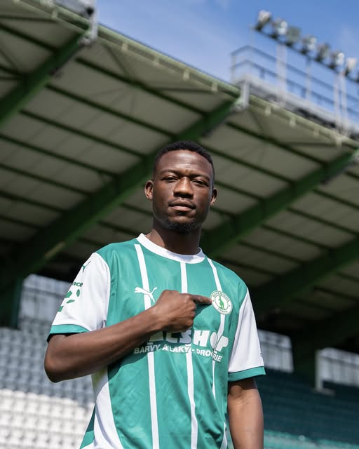 Benson Sakala: Zambia midfielder signs for Czech top side Bohemians Praha 1905