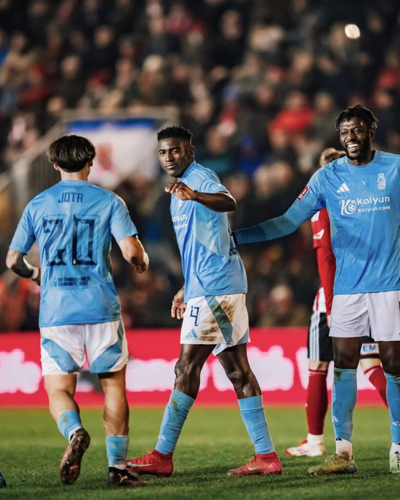 Sangare shines, Awoniyi scores for Forest but suffers broken nose in FA Cup win