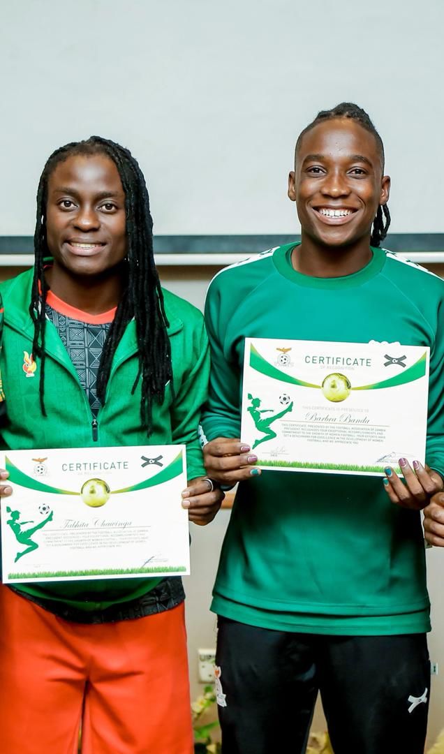 Tabitha Chawinga beats Barbra Banda to win regional award