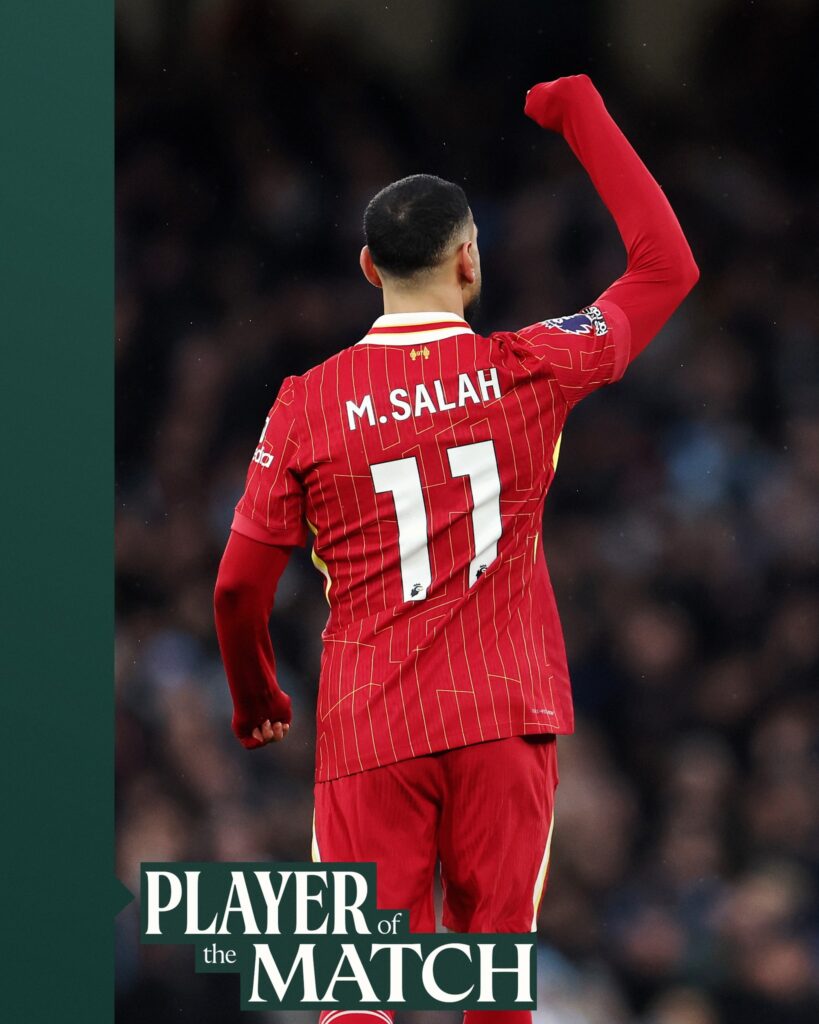 Slot: Salah ‘a quality player’ after latest landmark in Liverpool’s Man City win