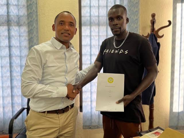 Striker Musa Esenu joins Vision FC on six-month deal to aid relegation fight