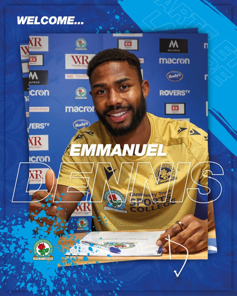 Emmanuel Dennis: Blackburn Rovers complete signing of Nigeria forward