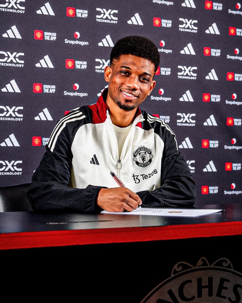 ‘I am proud to extend Man United stay’-  Amad Diallo