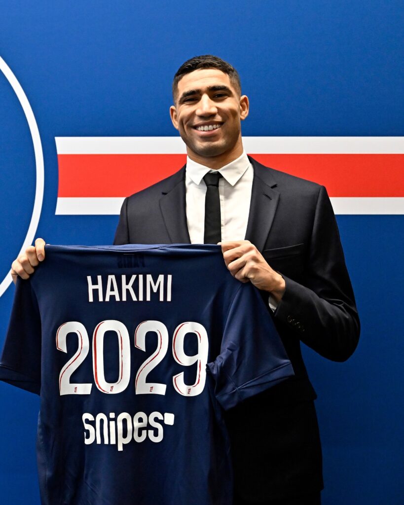 Achraf Hakimi: Morocco defender reveals why he extended his contract with Paris Saint-Germain